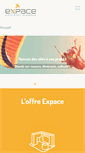 Mobile Screenshot of expace.fr